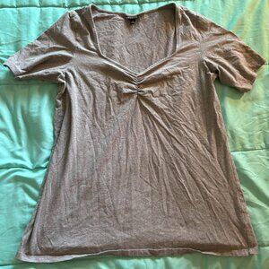 Torrid Ruched Sweetheart Foxy Tee